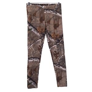 RealTree Camo Leggings‎ Women M Soft Comfy Outdoor Hunting Hiking Athleisure